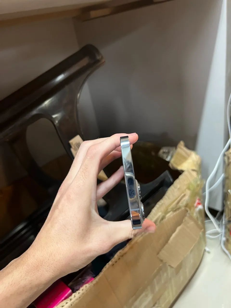 13 PRO MAX 128GB VENDO OU TROCO! ZERO - Foto 4