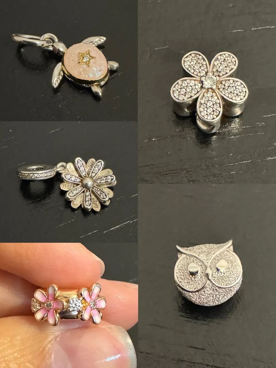 Kit de berloques Pandora originais