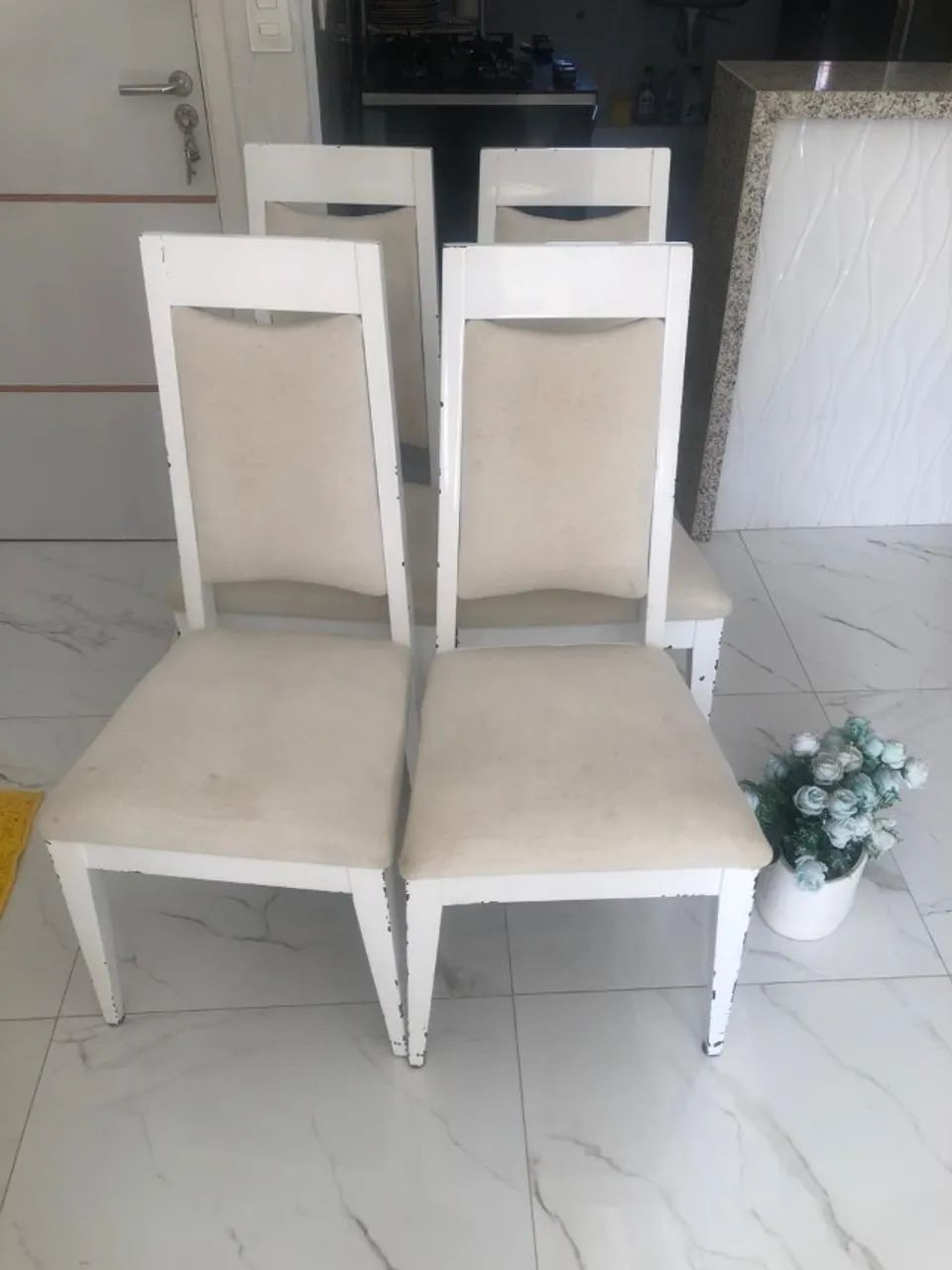 6 DINING TABLE CHAIRS65576110717955123