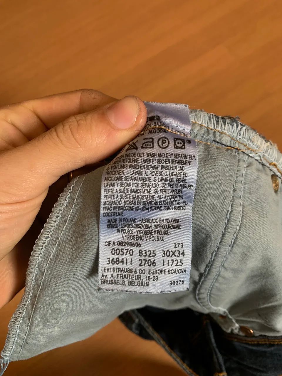 Calça Levis Feminina 30x34 Vintage  - Foto 4