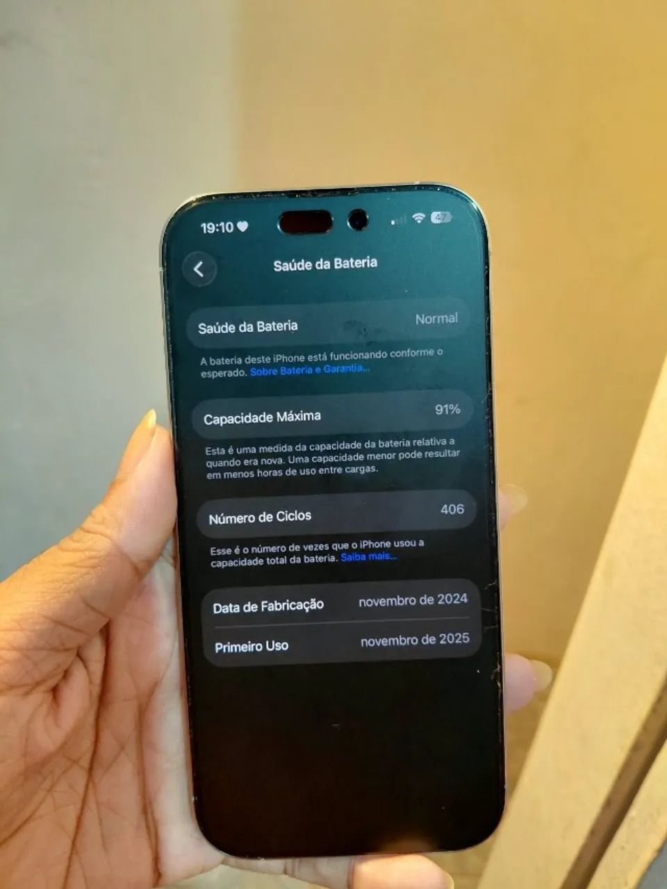 iPhone 16 Pro Branco 128 GB - Foto 4