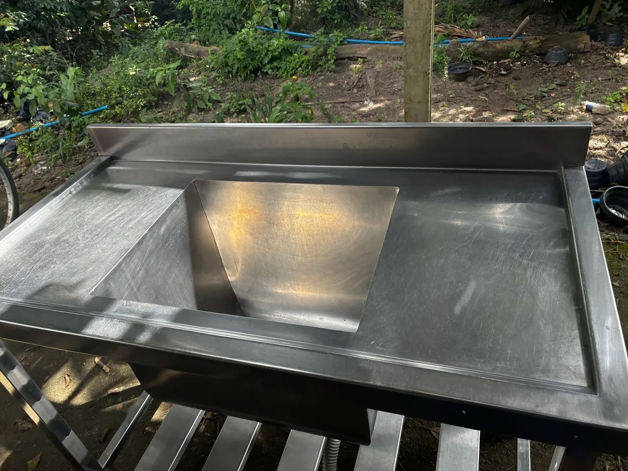 Bancada de inox(AÇO 304) com pia - Foto 4