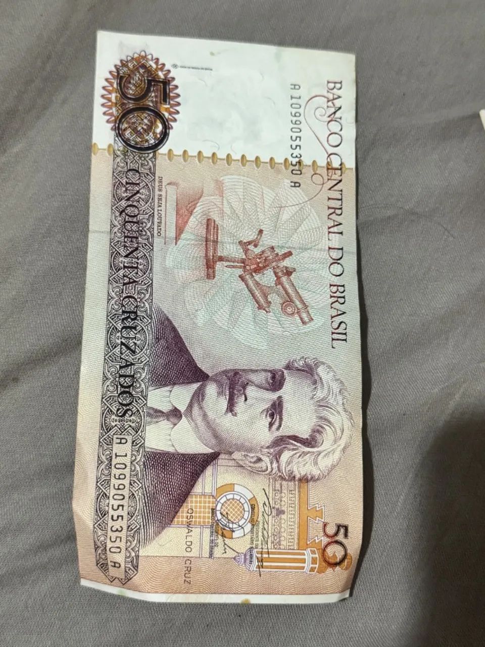 Cédulas antigas 