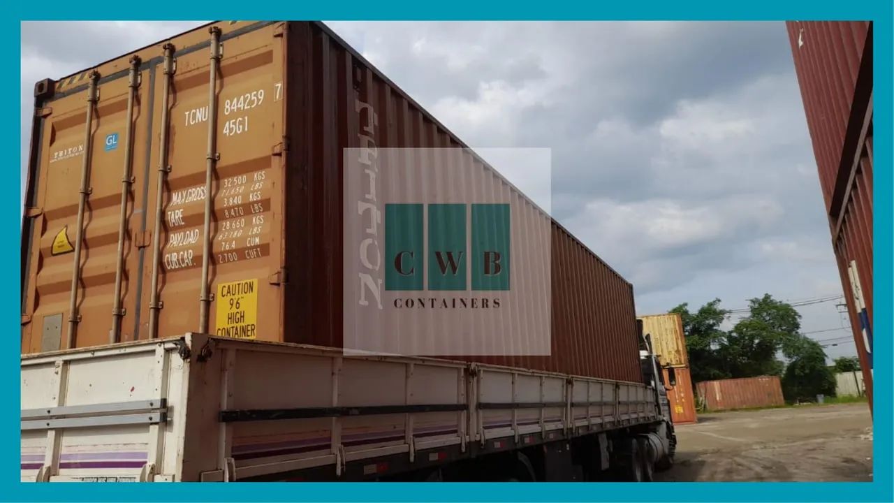 Container Maritimo Dry Usado - Melhor Preço - Pague no Recebimento - Direto do Porto