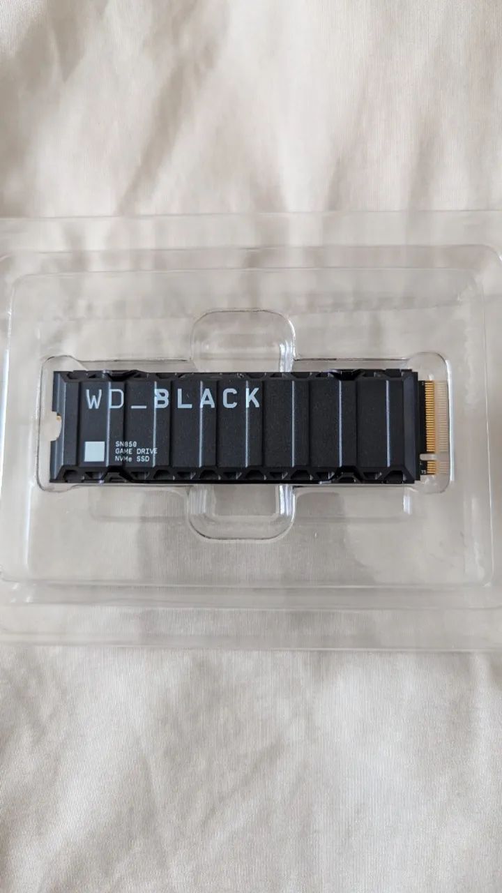 Memória SSD WD SN850 BLACK 2 TB para PS5