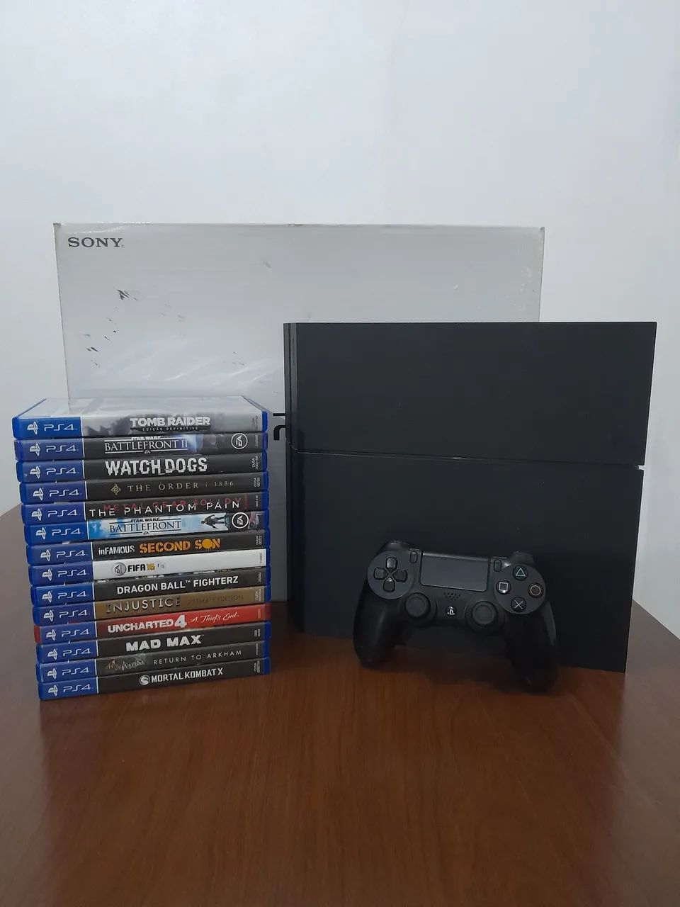 PS4 500gb + 14 jogos originais - Consoles de Vídeo Game