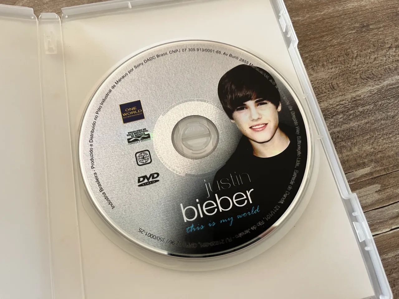 DVD Justin Bieber - this is my world | ORIGINAL - CDs, DVDs etc