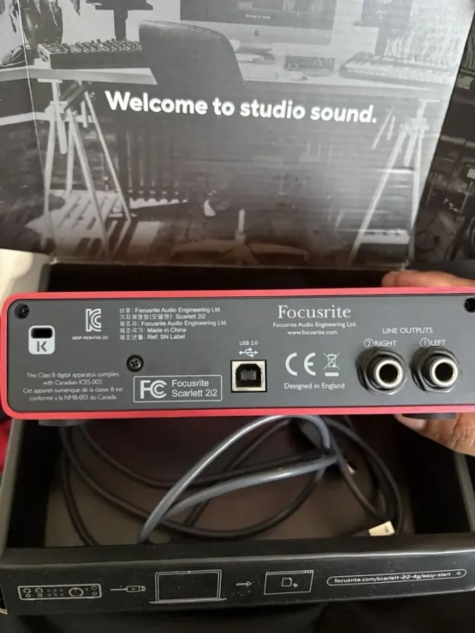 interface focusrite scarlett 2i2 - 2nd gen - Foto 3
