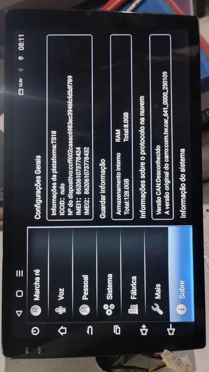 Multimídia Android Carplay - Foto 5