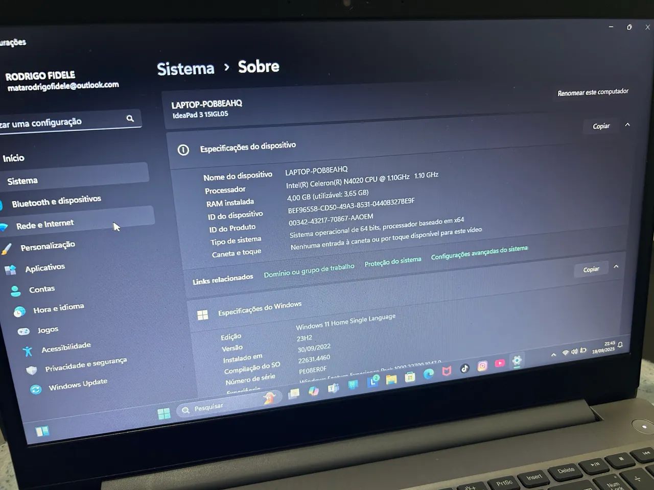 Notebook Lenovo  - Foto 4