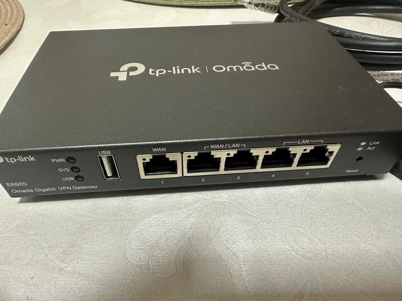 TP-Link Omada ER605 - Roteador MultiWAN VPN Gigabit 