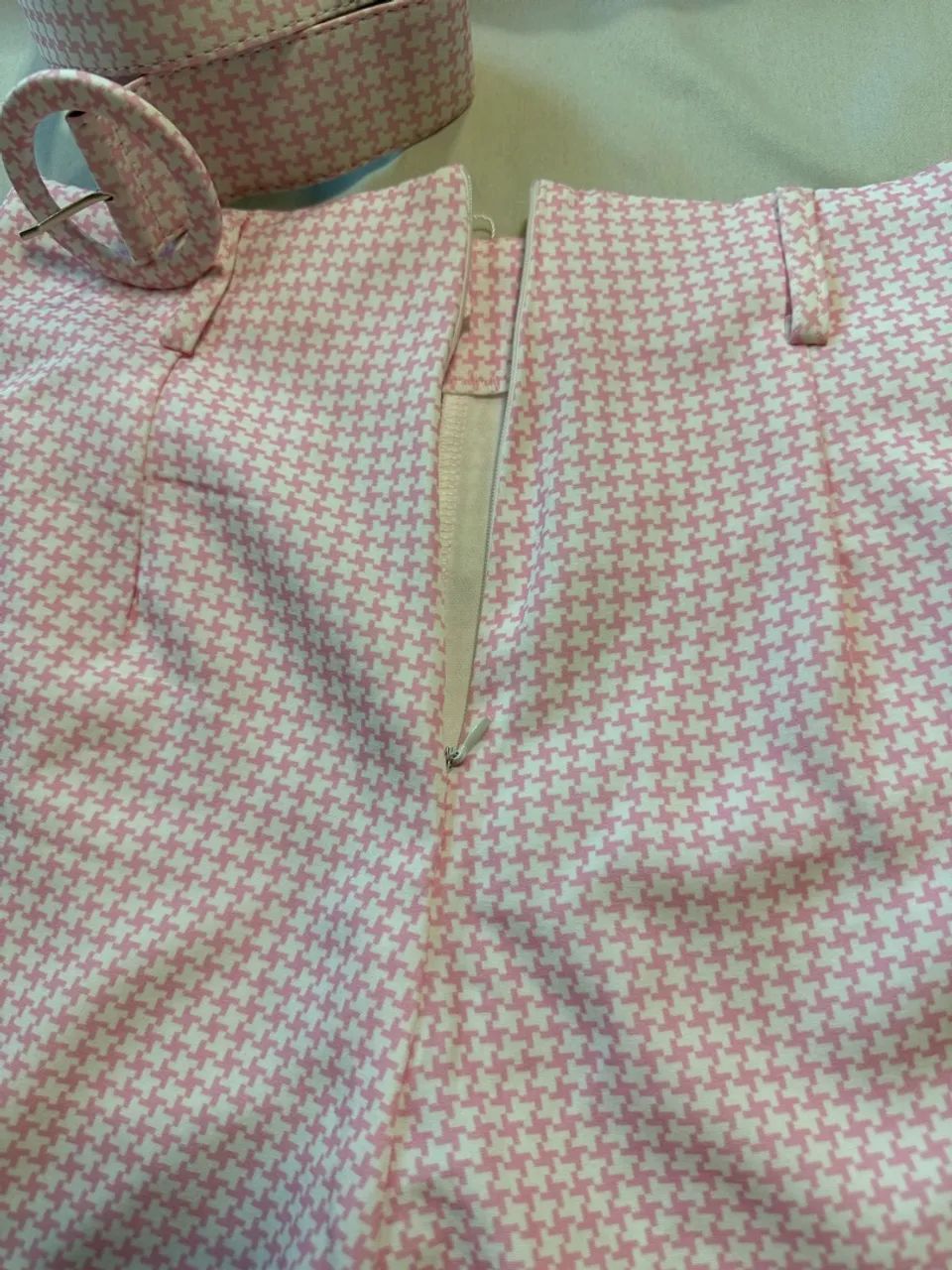 Short alfaiataria com cinto - Foto 3