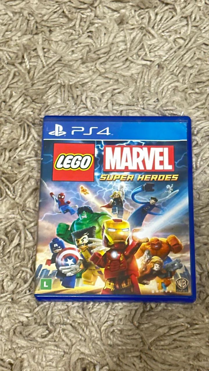 Lego Marvel Super heroes PS4 - Jogos de Vídeo Game - Jardim