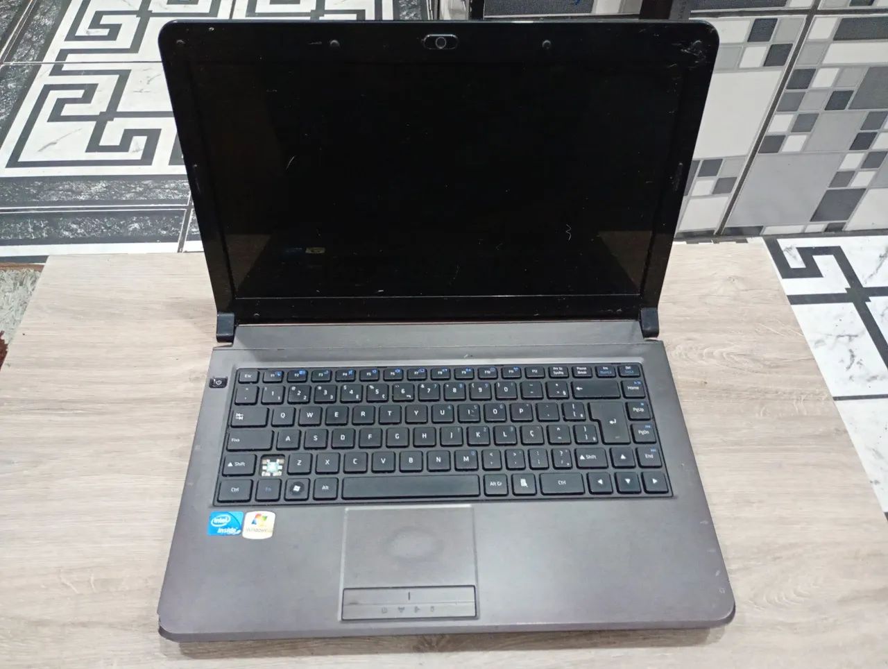 Notebook positivo unique retirar peças 