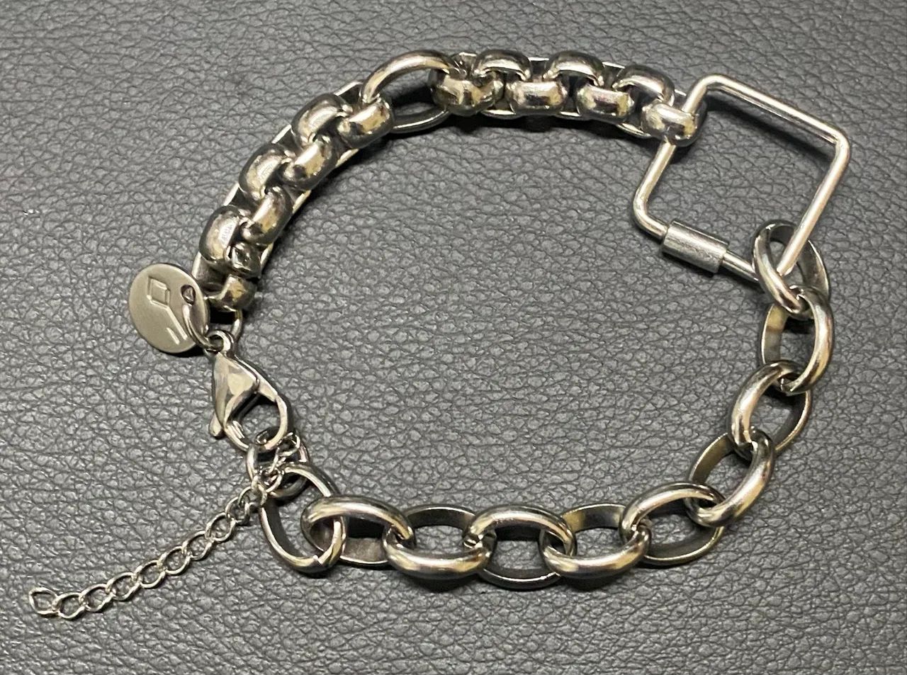 Pulseira Key Design - Aço Inoxidável (22,5 cm)