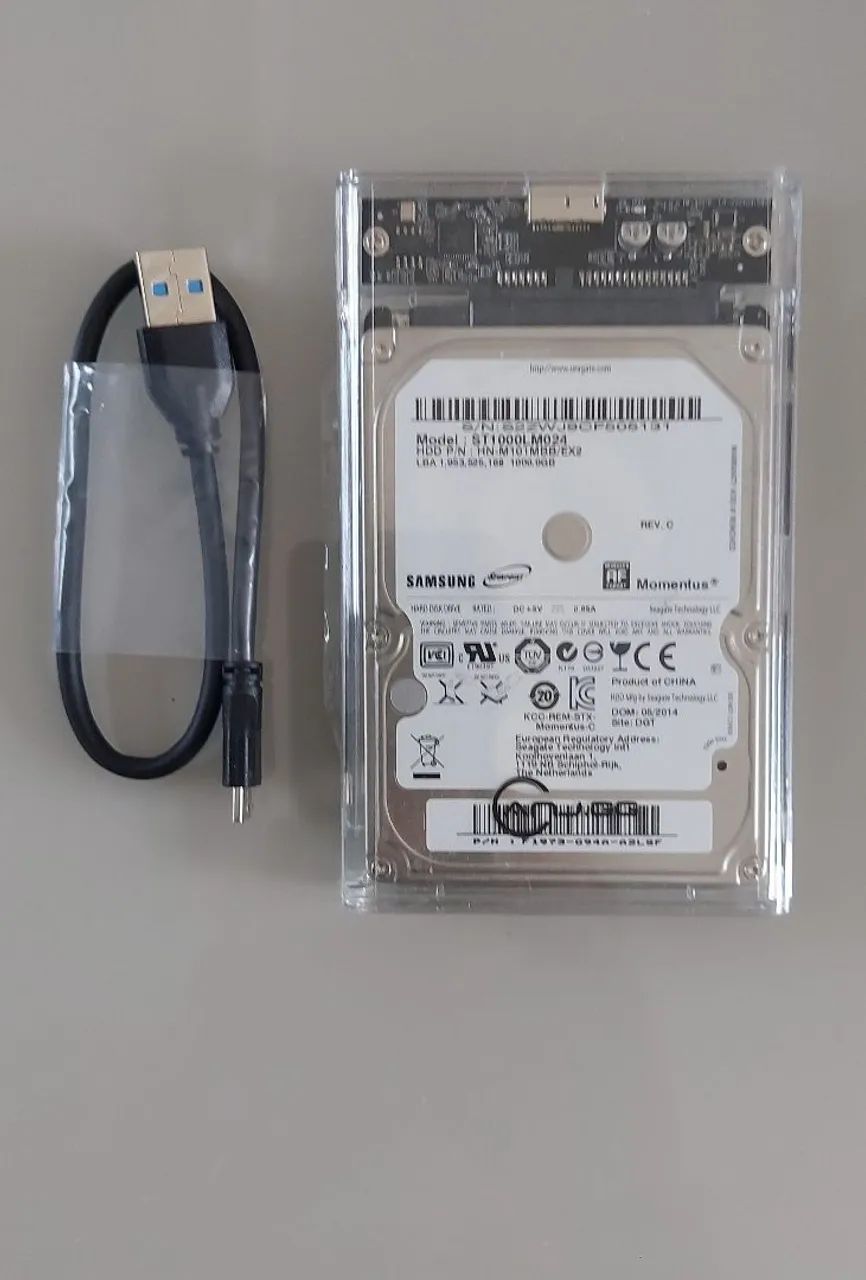 Hd externo 500 gb para jogos e computadores  - Foto 4