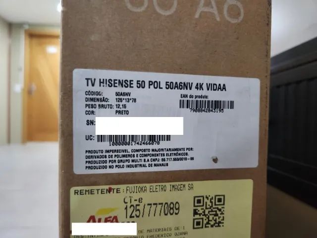 Smart TV Hisense 50" 4K 50A6NV - Dolby Vision, HDR10, Compatível c/ Alexa e Google Home - Foto 2