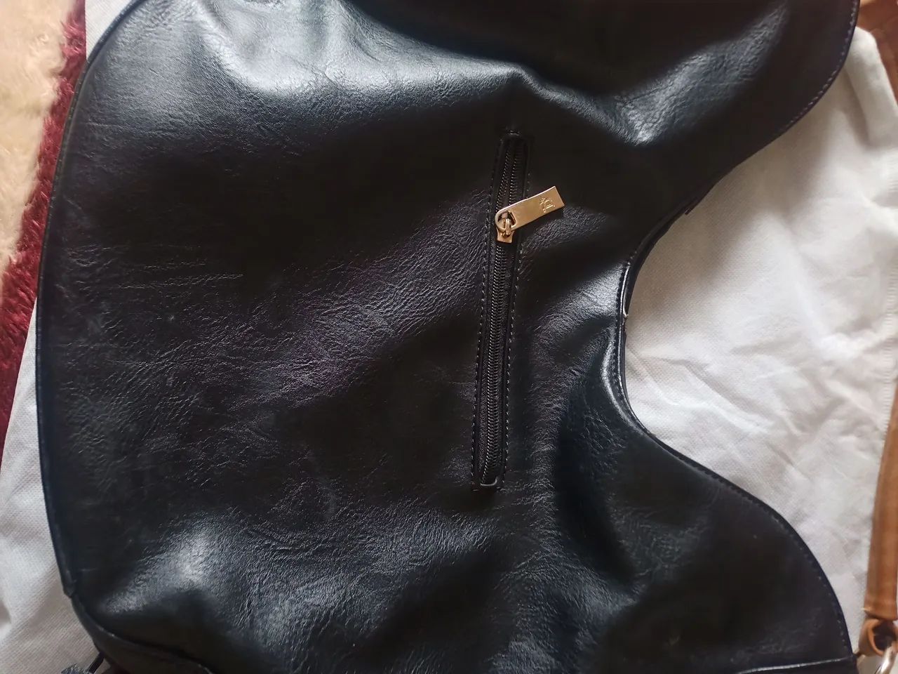 Bolsa preta franja - Foto 2
