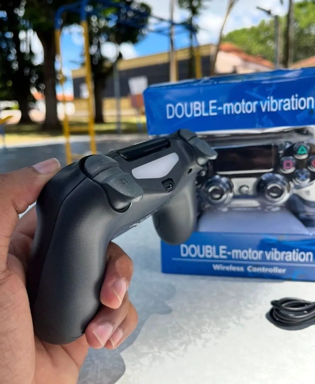 Controle sem fio Ps4 , Tv e Pc - Foto 3