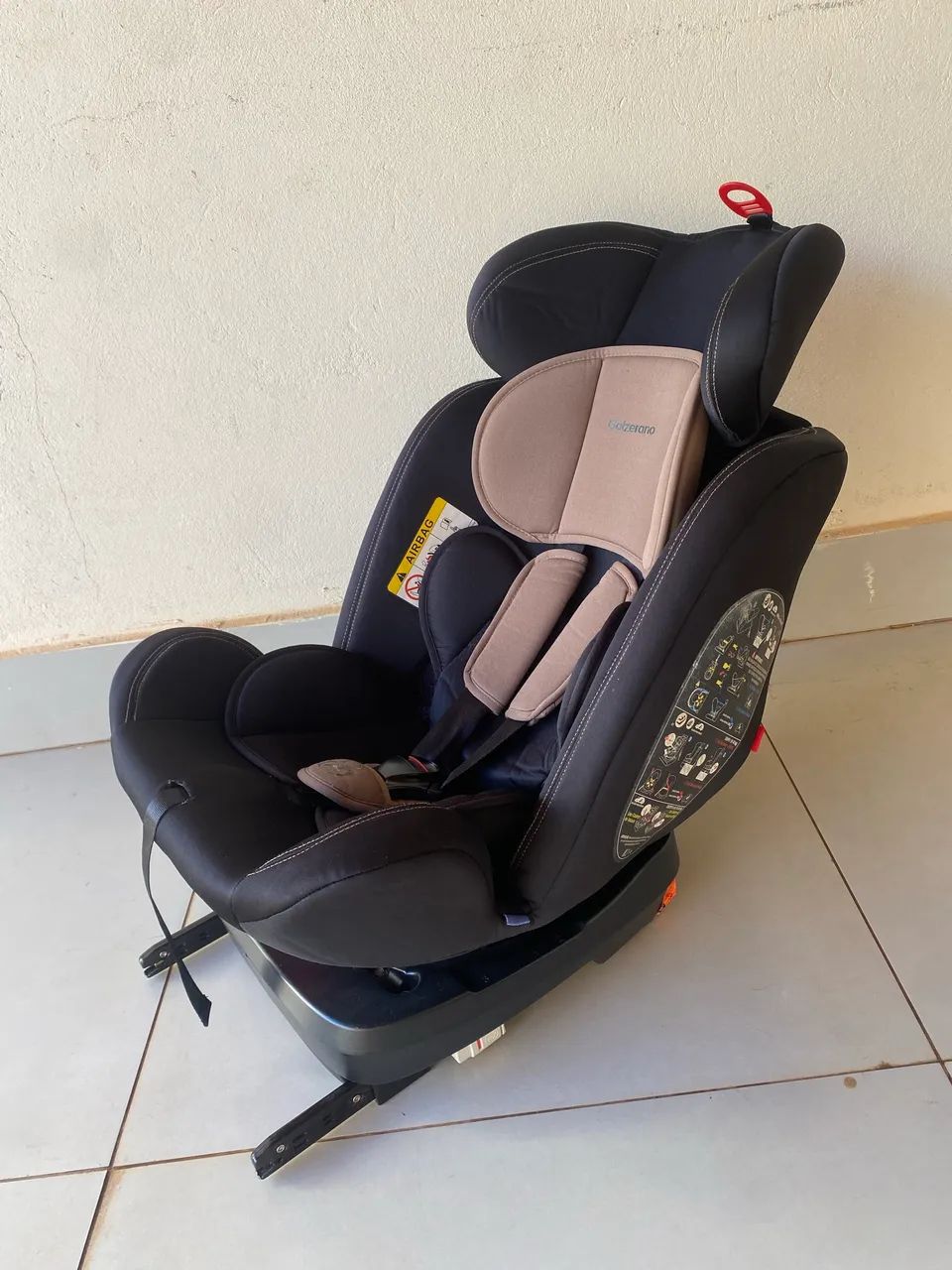 Cadeirinha Galzerano com ISOFIX E GIRO 360 - Foto 5