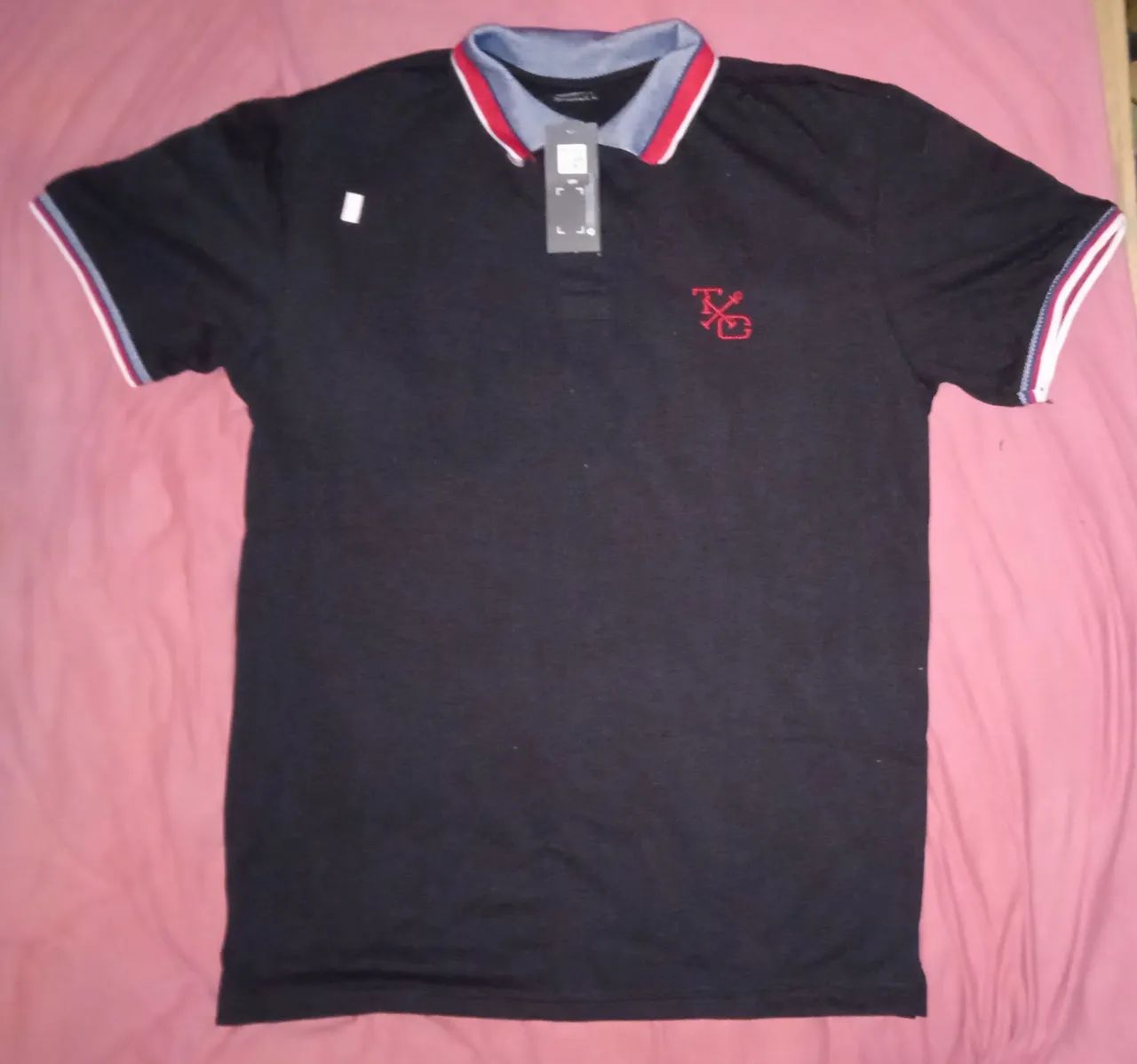 CAMISA POLO TXC MASCULINA NOVA