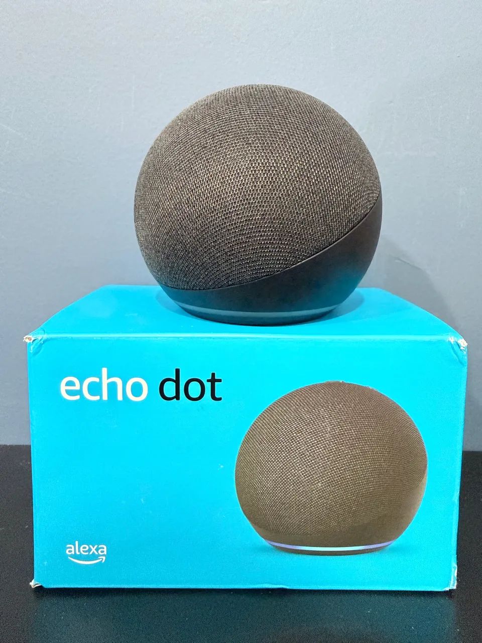 Echo dot sem uso perfeita e com a caixa original  - Foto 2