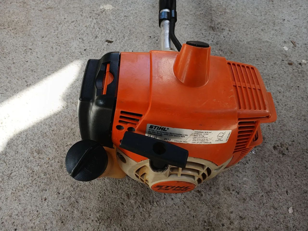 Vendo roçadeira sthil fs120. - Foto 5