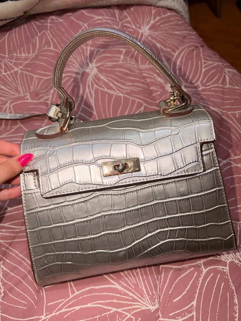BOLSA PRATEADA 