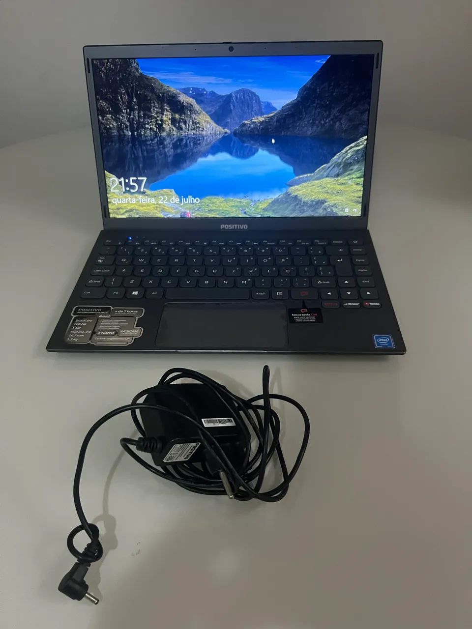 ? Notebook Positivo Motion Gray Q4128C-S - R$ 450 - Foto 2