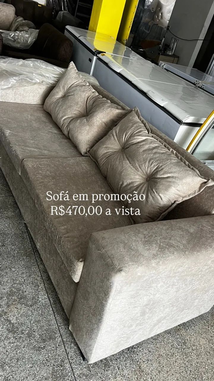 Sofá em promoção 