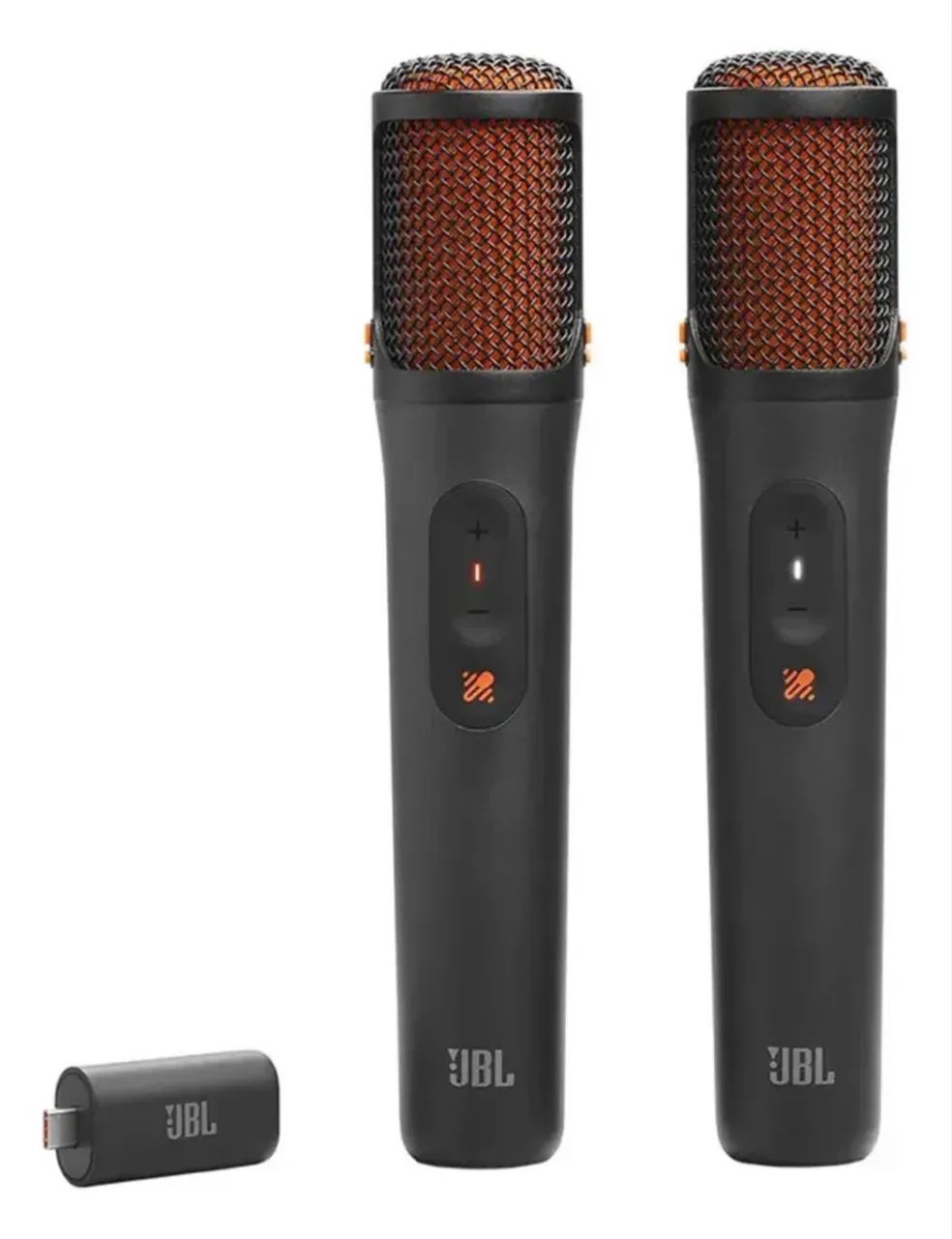 2 Microfones Easysing Mics Sem Fio Jbl Preto