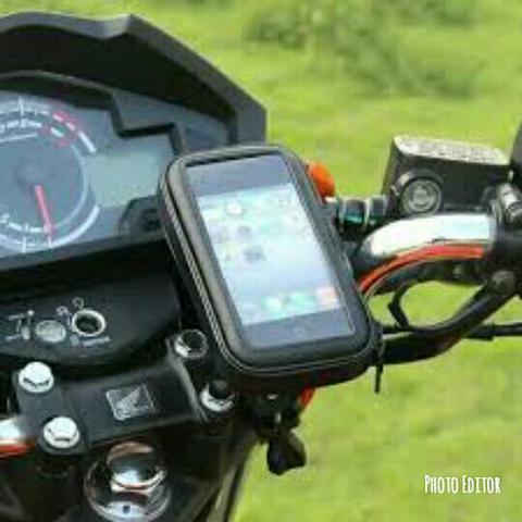 Suporte Porta Celular Gps De Guidão Para Bike Moto