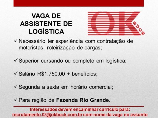 Assistente de Logística