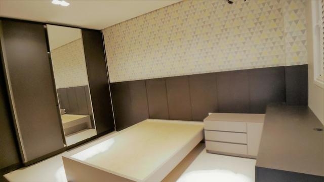 Sobrado 4 Suítes + Escritório, 351 m², semi mobiliado, c/ lazer na 404 Sul - Alto Padrão - Foto 10
