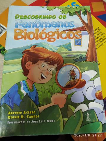 Livro Paradidático Descobrindo os Fenômenos Biológicos