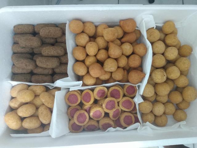 Aceitam-se encomendas de salgadinhos para festas A partir de 25 reais