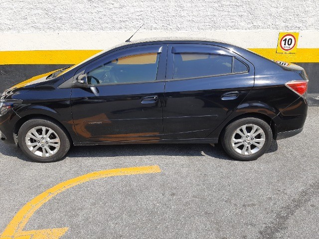 PRISMA SEDAN PRETO 2014 AUTOMÁTICO 1.4 COMPLETÍSSIMO
