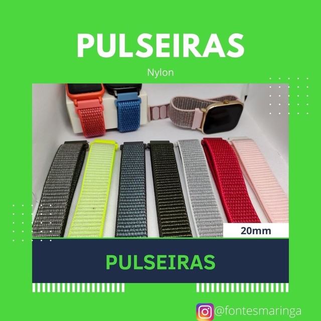 Pulseira Nylon Amazfit Bip 