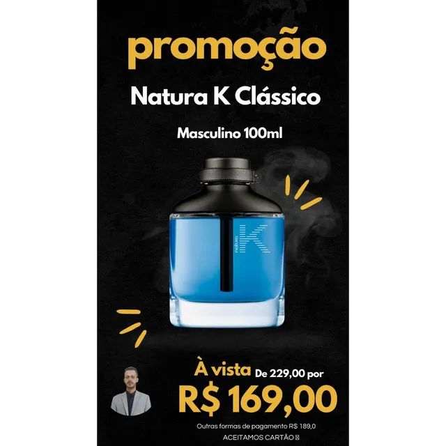 Perfume Natura K Tradicional pronta entrega - Beleza e saúde - Boa Vista,  Belo Horizonte 1175867894 | OLX