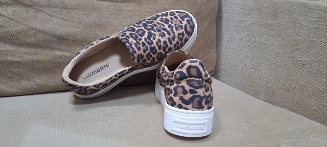 Slip on animal sales print via marte