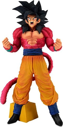 Figure dragon ball gt - goku super sayajin 4 - super master star