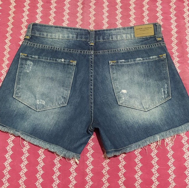 Shorts Jeans Cintura Alta - Foto 2