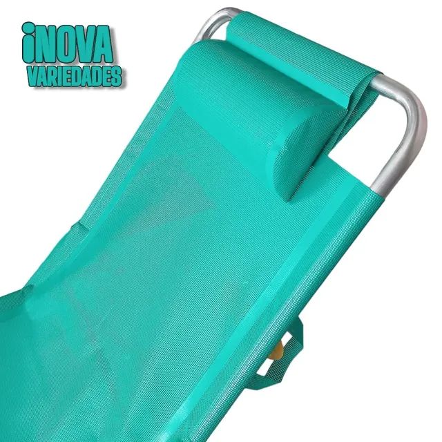 CADEIRA ESPREGUIÇADEIRA ALUMÍNIO "MOR" - Foto 6