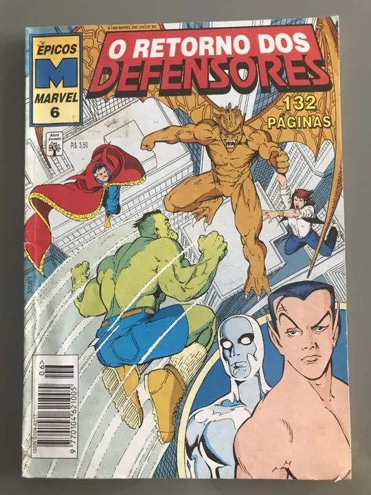 Epicos Marvel nº 6 - O Retorno dos Defensores