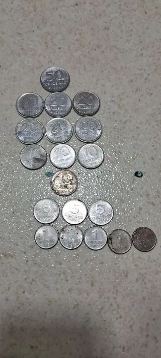 MOEDAS ANTIGAS CRUZEIROS