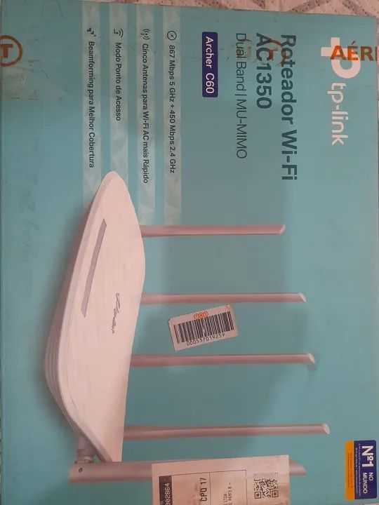 ROTEADOR WI-FI AC1350 DUAL BAND - Foto 4