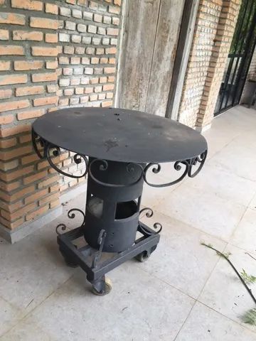 Mesa de ferro, original, design loft industrial, reforçada - Foto 6