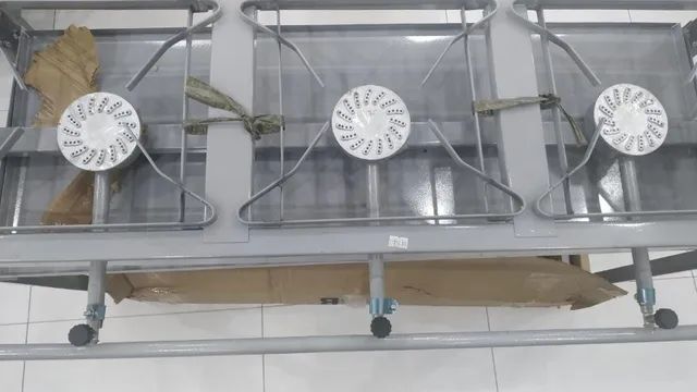 Fogao Ind 3b Alto Alum Fundo 355x1010x800mm Bvxfgpaf3 120721 - Foto 2