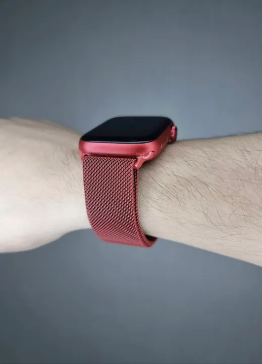 Pulseira para Smartwatch Aço (imã), Nylon (velcro) e Silicone
