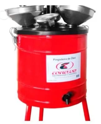 COLETORA DE ÓLEO COM 20 LITROS E 6 FUNIS  - Foto 4